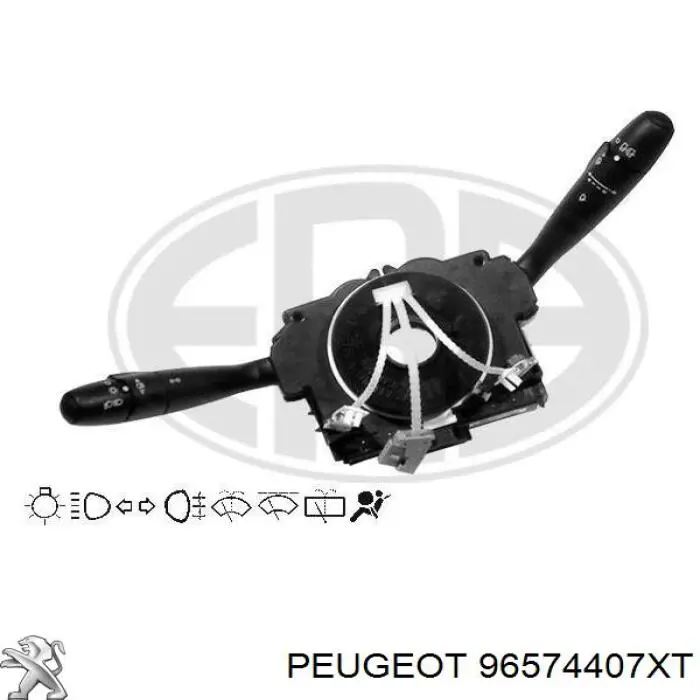Przełącznik zespolony lewy Peugeot/Citroen 96574407XT cena, od 10,36 USD
