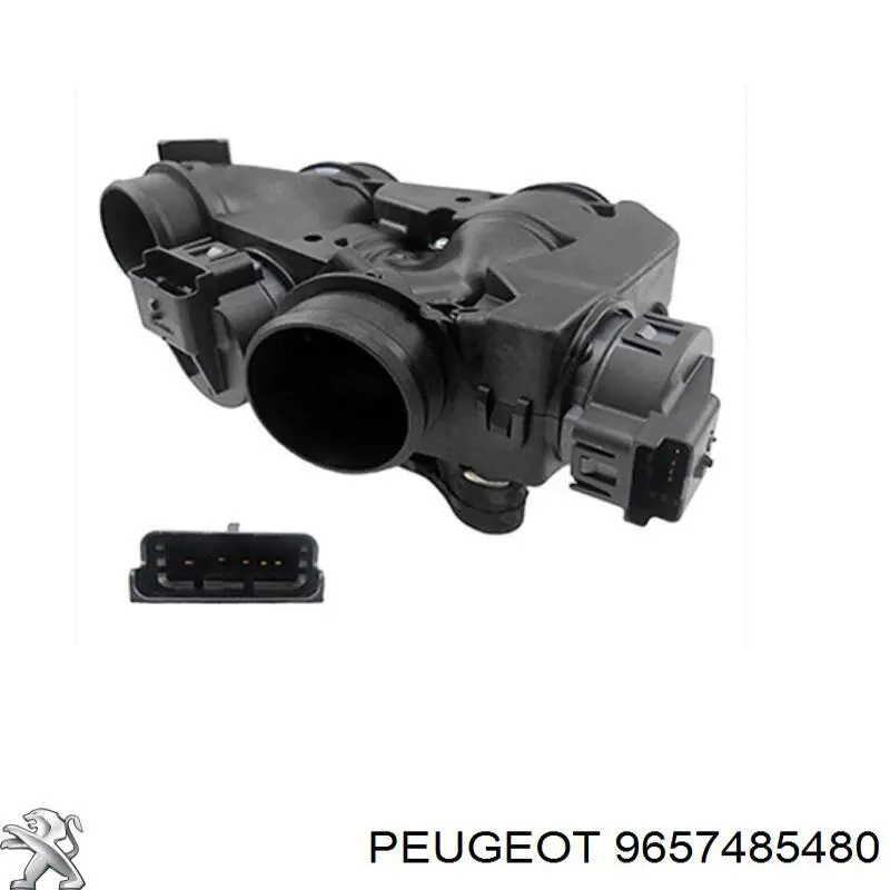 Przepustnica, komplet Peugeot/Citroen 9657485480 cena, od 56,18 USD