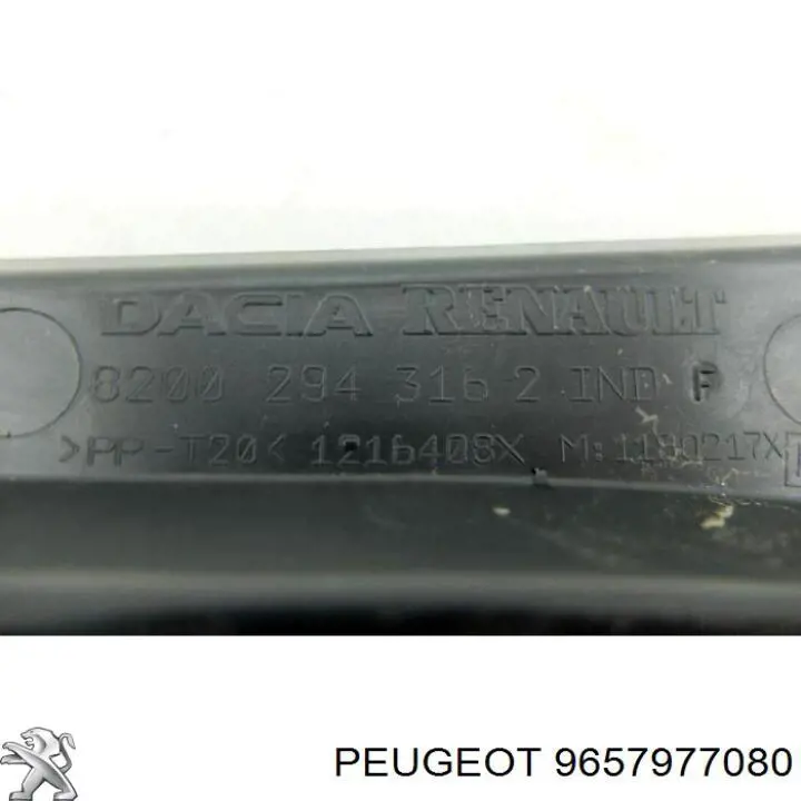 Lampa zespolona tylna lewa 9657977080 Peugeot/Citroen