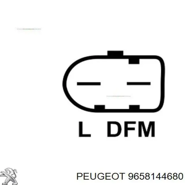 Alternator Peugeot/Citroen 9658144680 cena, od 224,51 USD