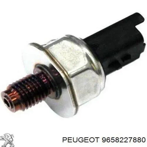 9658227880 Peugeot/Citroen Czujnik ciśnienia paliwa