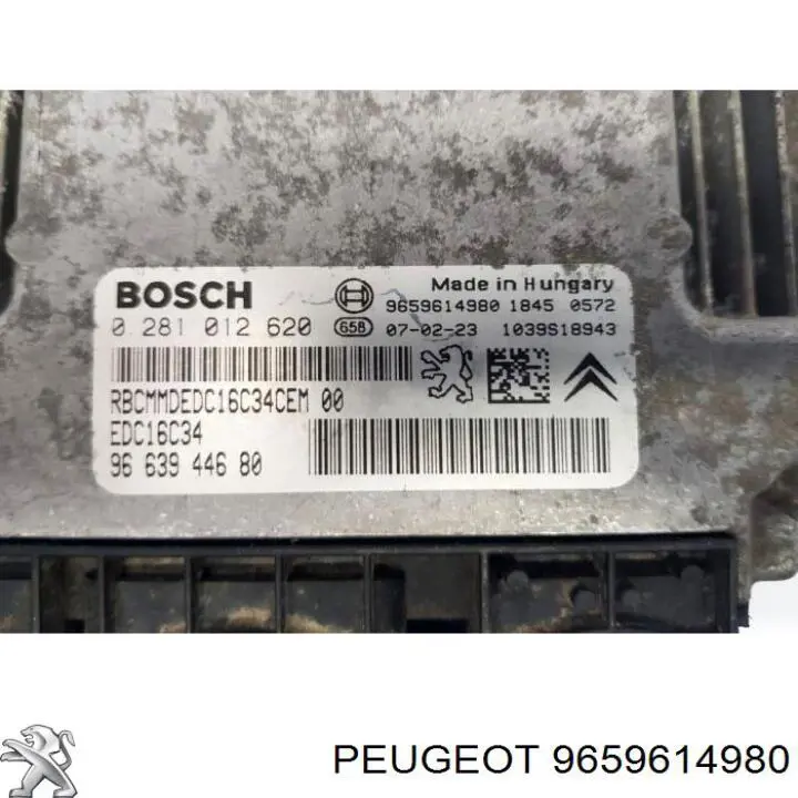  Sterownik silnika Citroen Berlingo 