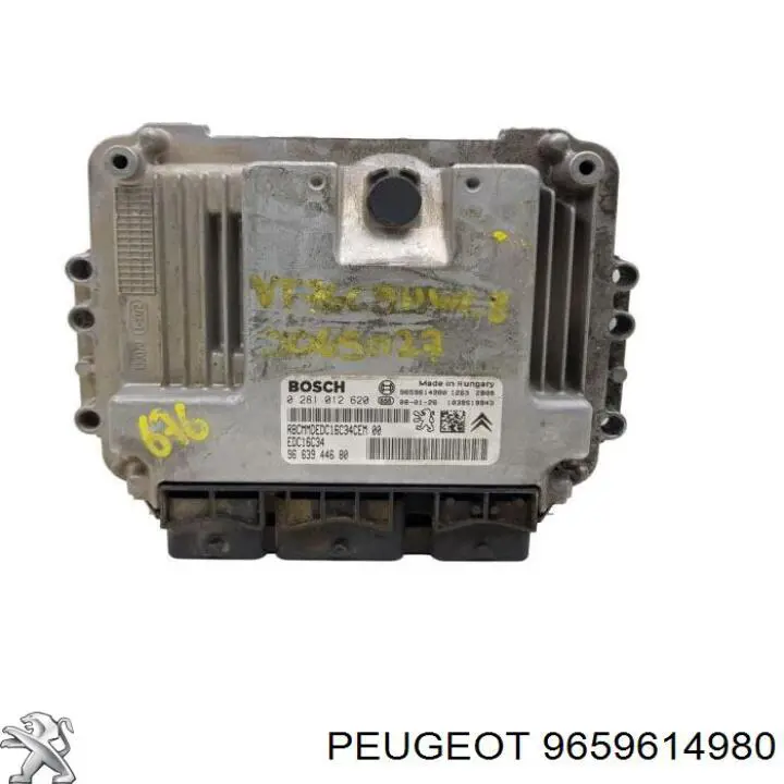 Do koszyka Sterownik silnika Citroen Berlingo  M