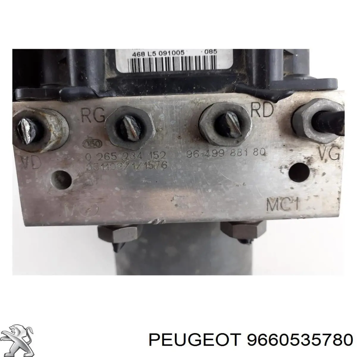 Sterownik ABS  hydrauliczny do Citroen C4 I 