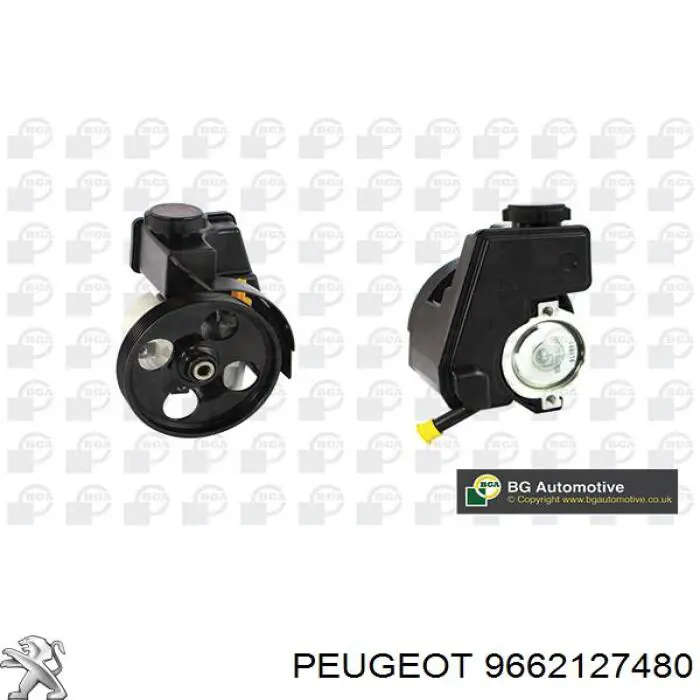 Pompa wspomagania hydraulicznego kierownicy Peugeot/Citroen 9662127480 cena, od 98,75 USD