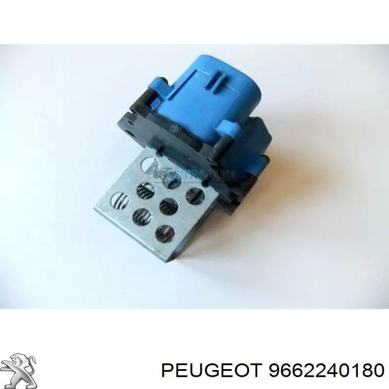 Rezystor wentylatora nagrzewnicy (ogrzewacza kabiny) Peugeot/Citroen 9662240180 cena, od 25,61 USD