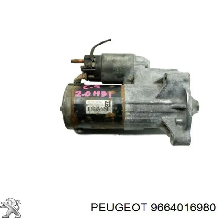 9664016980 Peugeot/Citroen Rozrusznik
