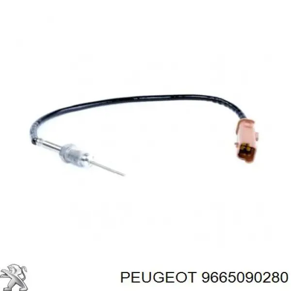 9665090280 Peugeot/Citroen Czujnik temperatury spalin, filtra cząstek stałych