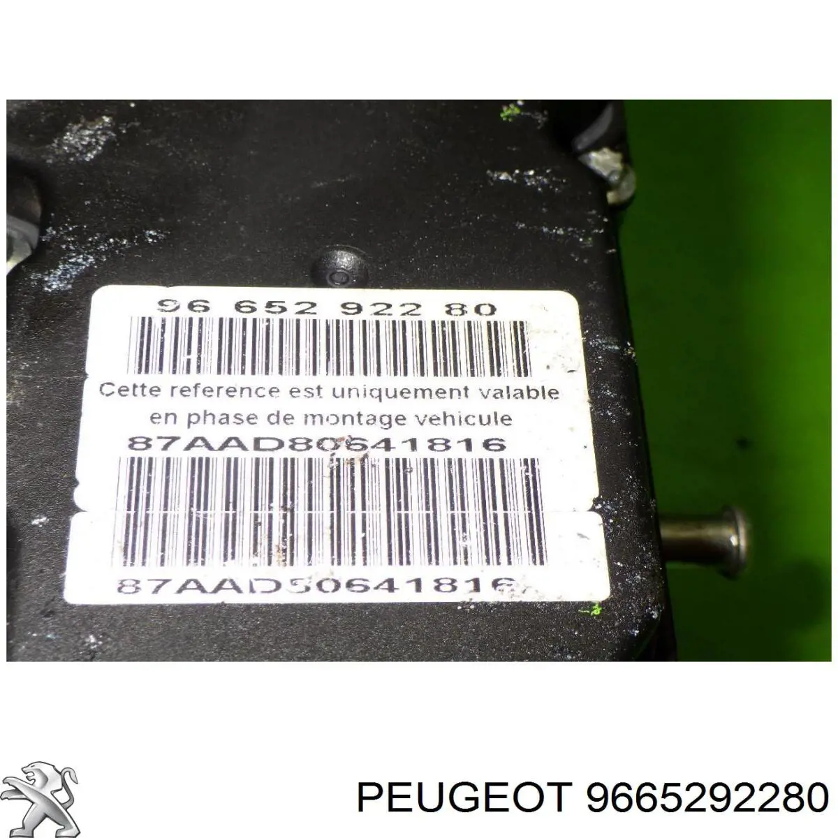  Sterownik ABS  hydrauliczny Peugeot Partner 