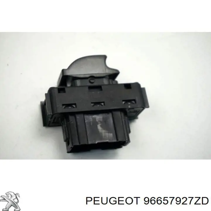 Włącznik przyciskowy podnośnika szyby przedni lewy Peugeot/Citroen 96657927ZD cena, od 34,05 USD