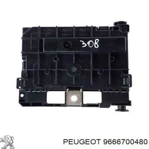 Do koszyka 9666700480 Peugeot/Citroen Skrzynka bezpieczników