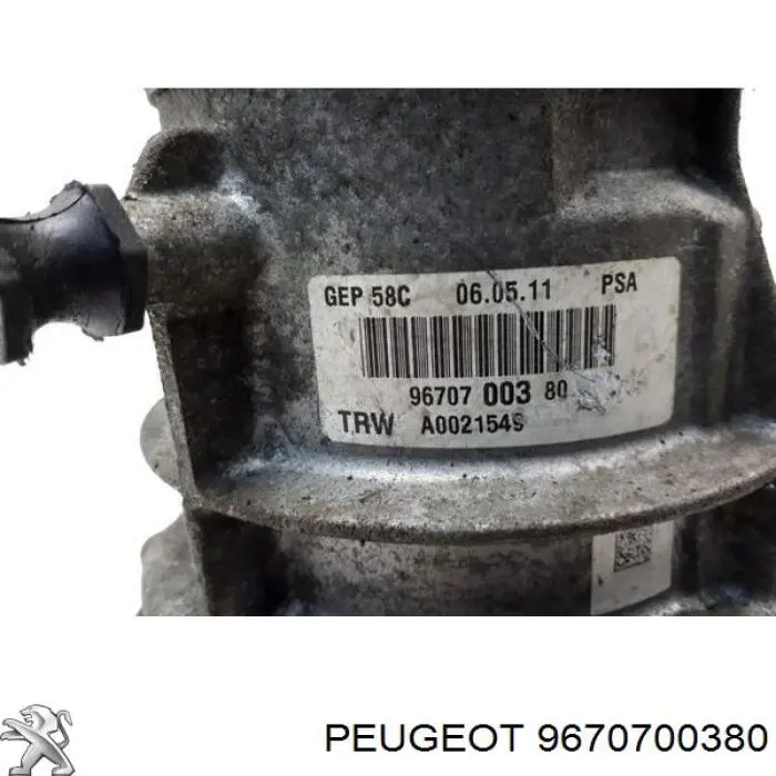 Do koszyka 4008N4 Peugeot/Citroen Pompa wspomagania hydraulicznego kierownicy