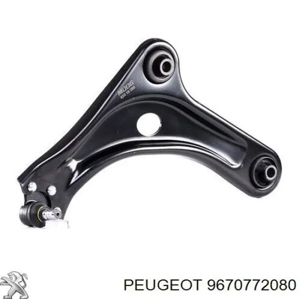 Wahacz zawieszenia przedniego dolny lewy Peugeot/Citroen 9670772080 cena, od 64,70 USD
