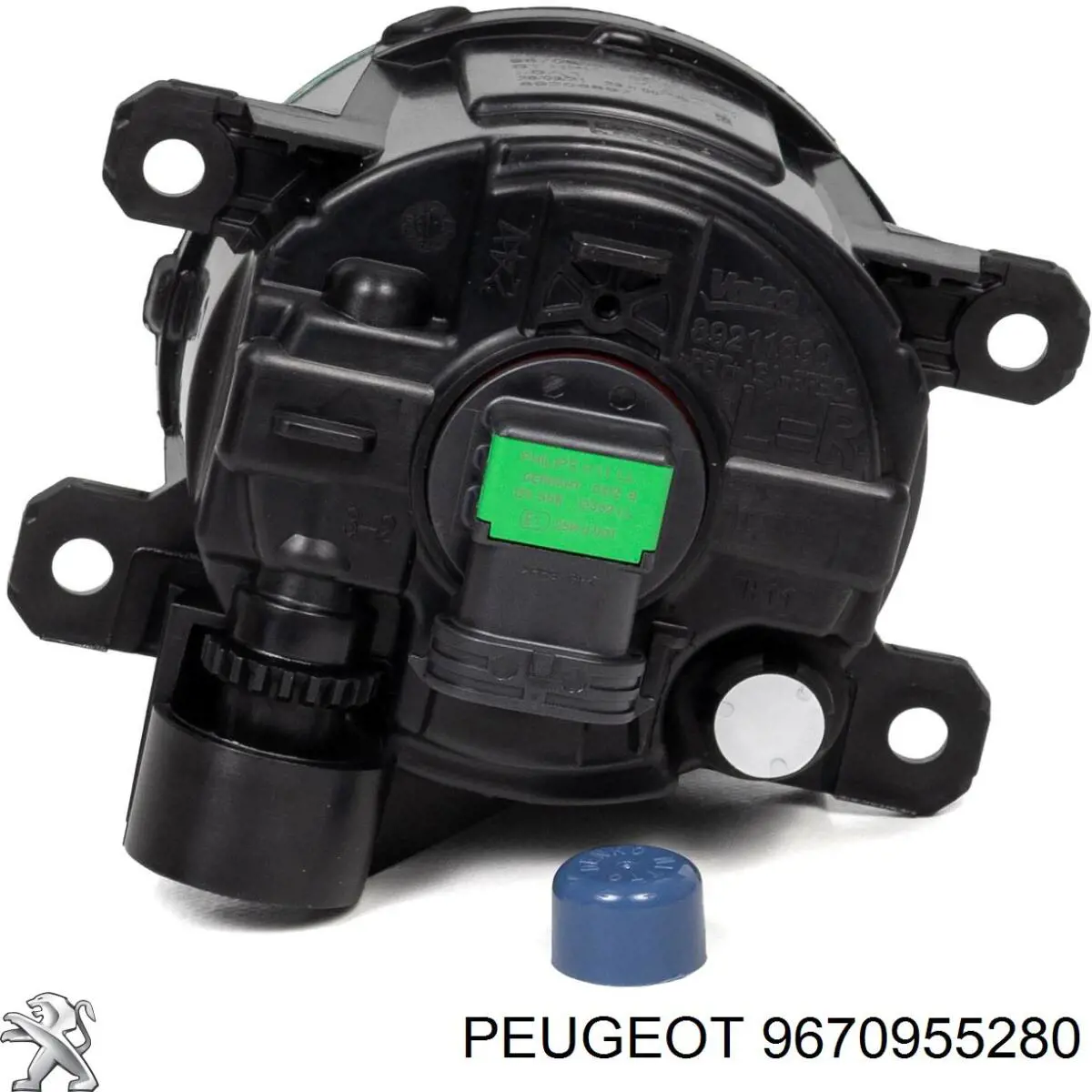 Lampa przeciwmgielna lewa/prawa Peugeot/Citroen 9670955280 cena, od 56,18 USD