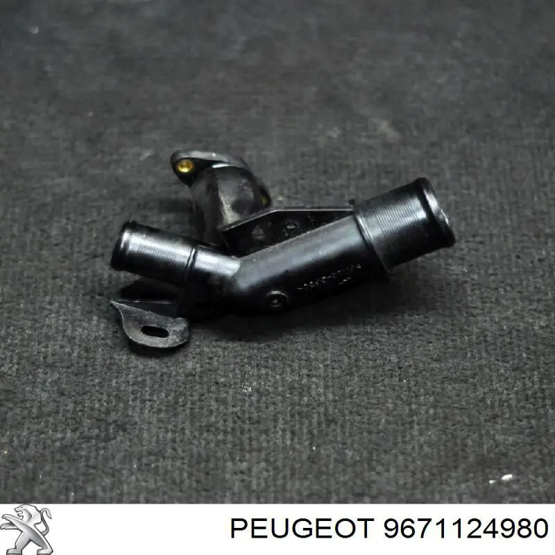 9671124980 Peugeot/Citroen Kołnierz układu chłodzenia (trójnik)