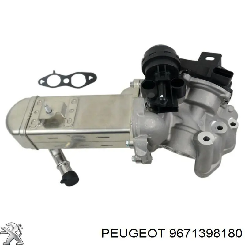 9671398180 Peugeot/Citroen Zawór recyrkulacji spalin EGR