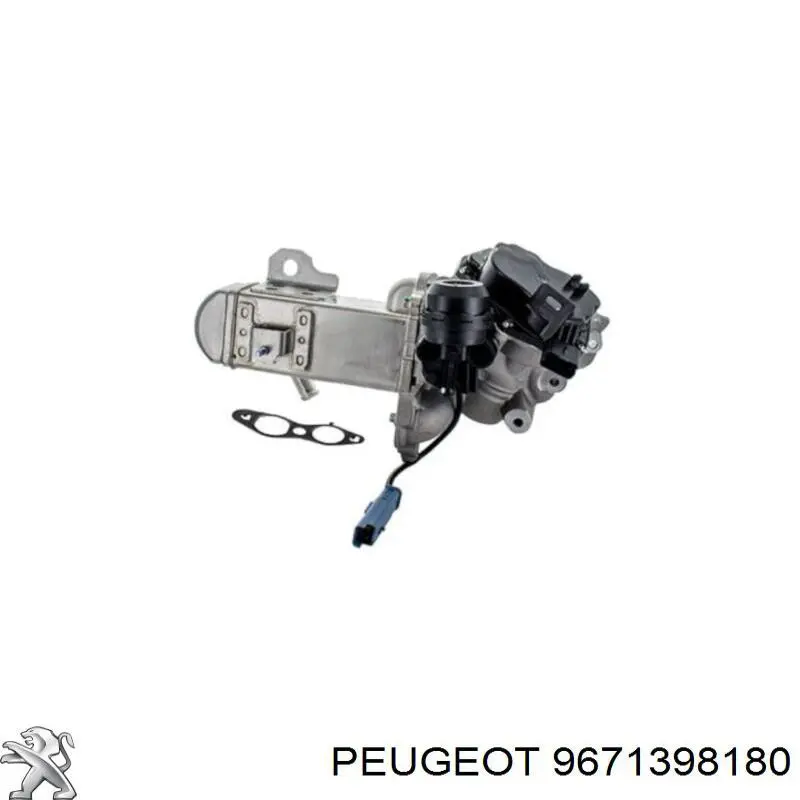 Do koszyka 9671398180 Peugeot/Citroen Zawór recyrkulacji spalin EGR