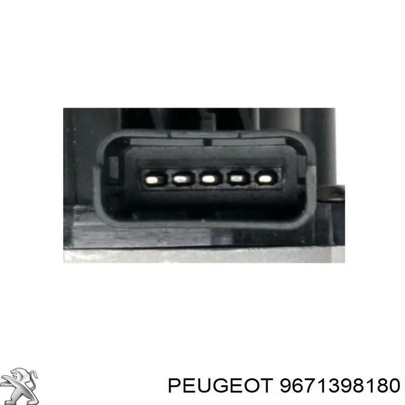 Zawór recyrkulacji spalin EGR 9671398180 Peugeot/Citroen