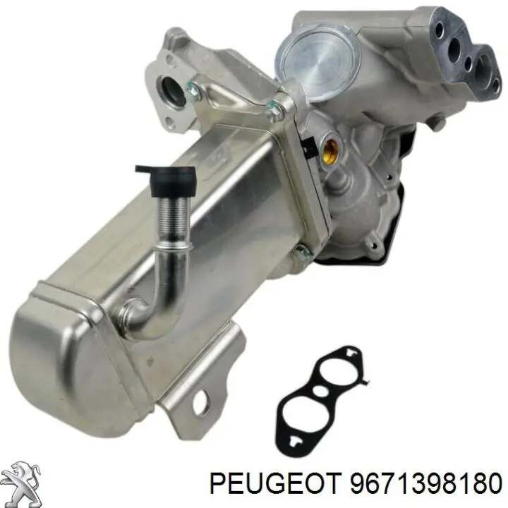 Zawór recyrkulacji spalin EGR Peugeot/Citroen 9671398180