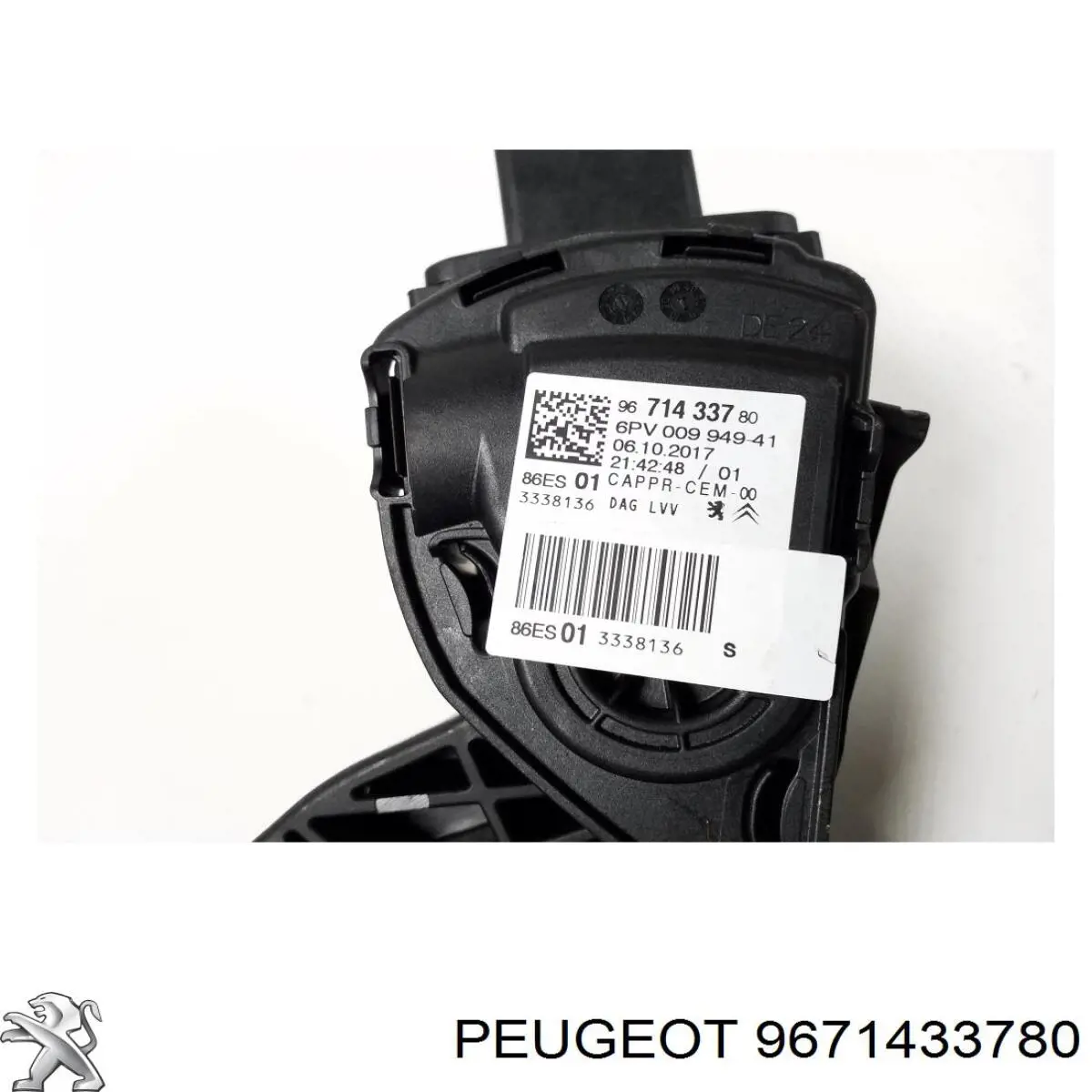  Pedał przyspieszenia (gazu) Citroen C3 1