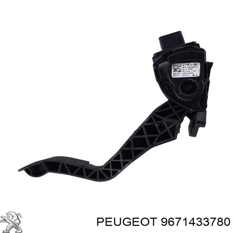 Pedał przyspieszenia (gazu) Citroen C3 I hatchback (FC) (2002 - 2009) cena, od 64,51 USD