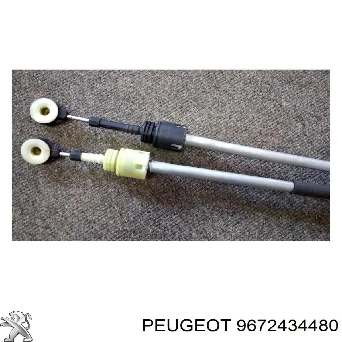Linka dźwigni zmiany biegów podwójna CP0082 Kamoka