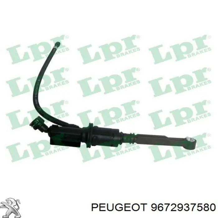Cylinder sprzęgła główny 9672937580 Peugeot/Citroen