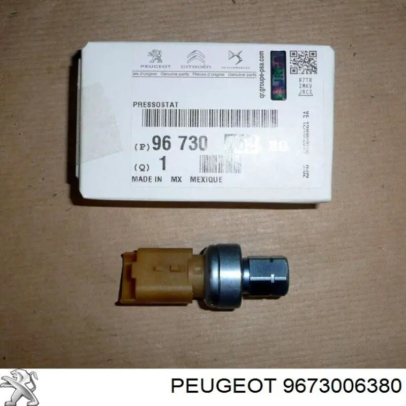 Czujnik ciśnienia bezwzględnego klimatyzacji 9833078680 Peugeot/Citroen