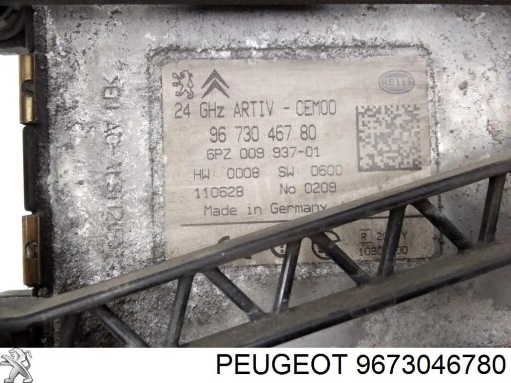 9673046780 Peugeot/Citroen Sterownik tempomatu