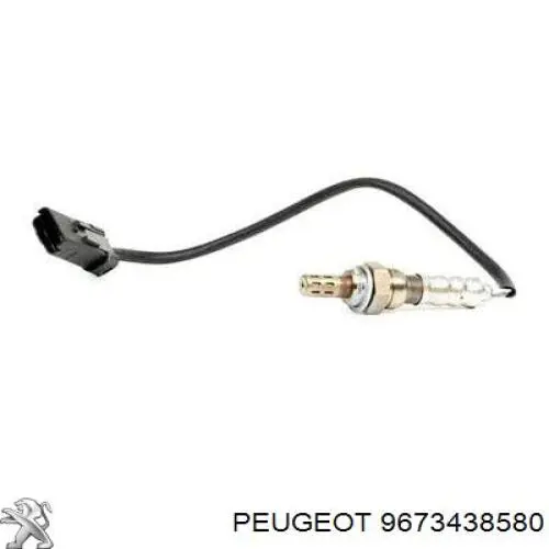 Sonda lambda, czujnik tlenu 9673438580 Peugeot/Citroen