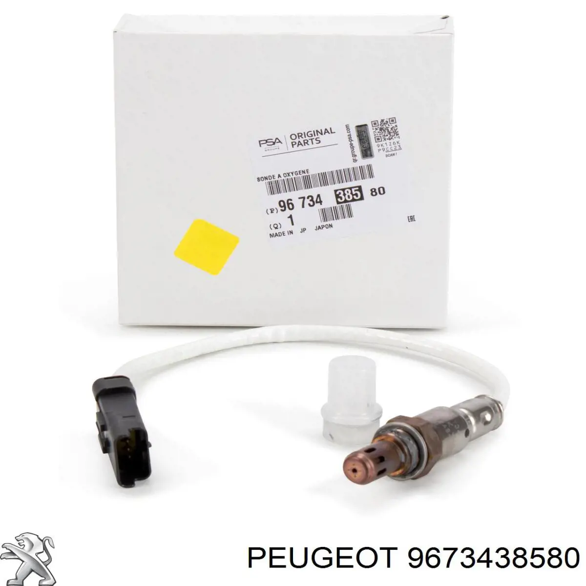 9673438580 Peugeot/Citroen Sonda lambda, czujnik tlenu