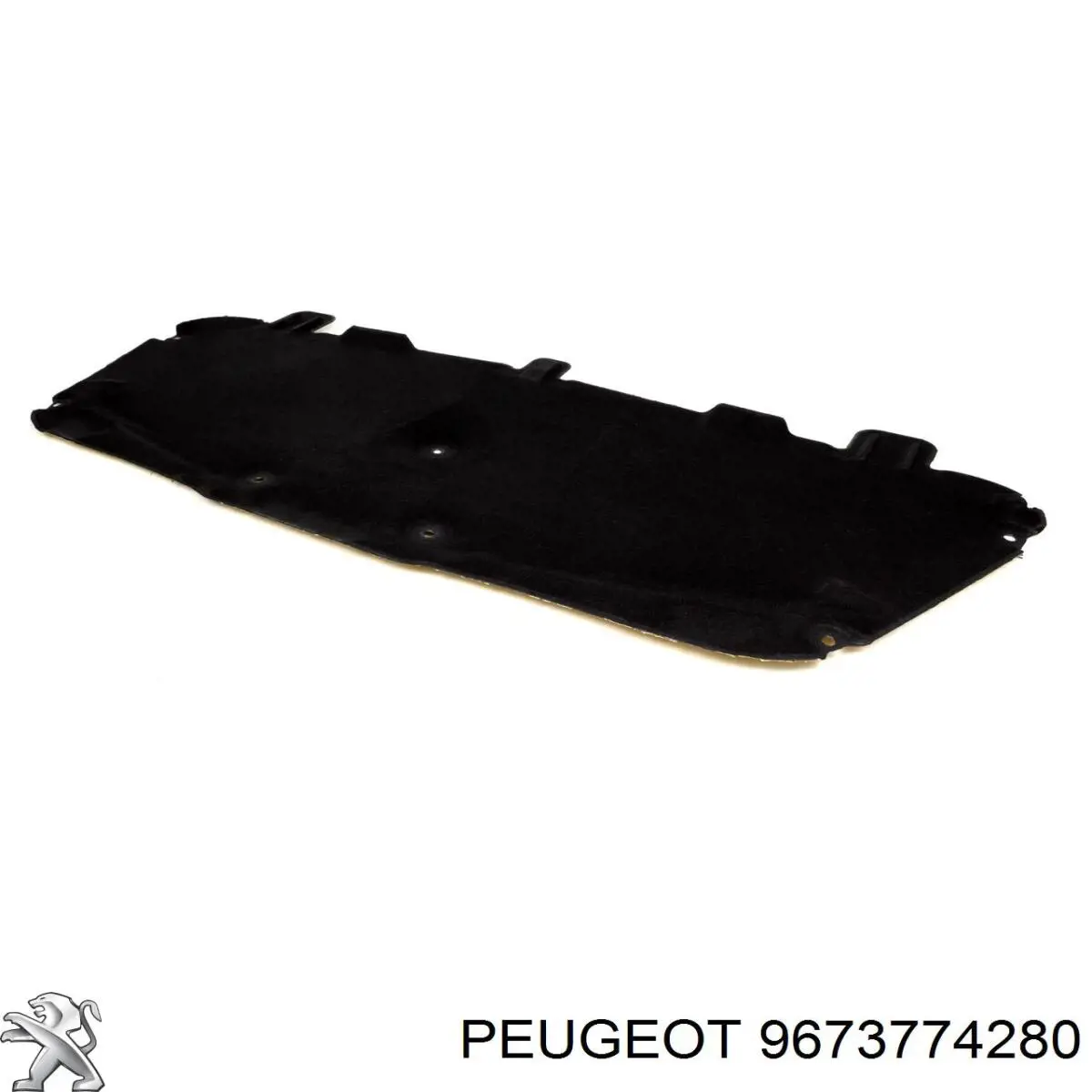 Wygluszenie maski do Peugeot 208 I CA, CC