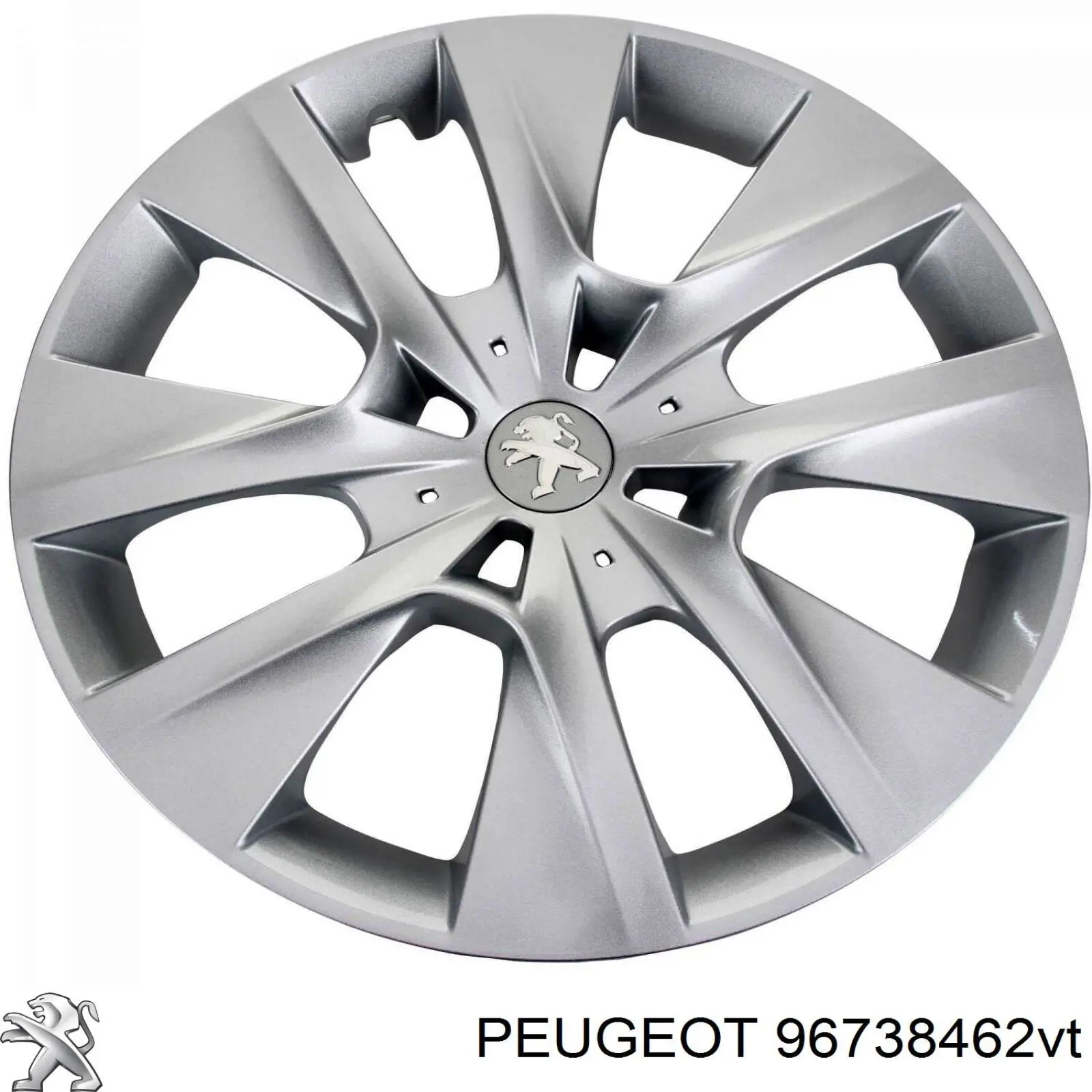 Kołpak do obręczy koła Peugeot 208 I hatchback (CA, CC) (2012 - 2021) cena, od 29,80 USD