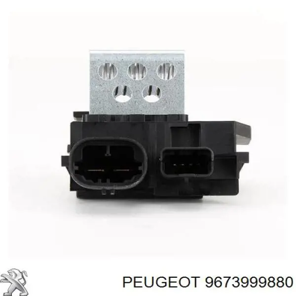 9673999880 Peugeot/Citroen regulator obrotów wentylatora (sterownik)