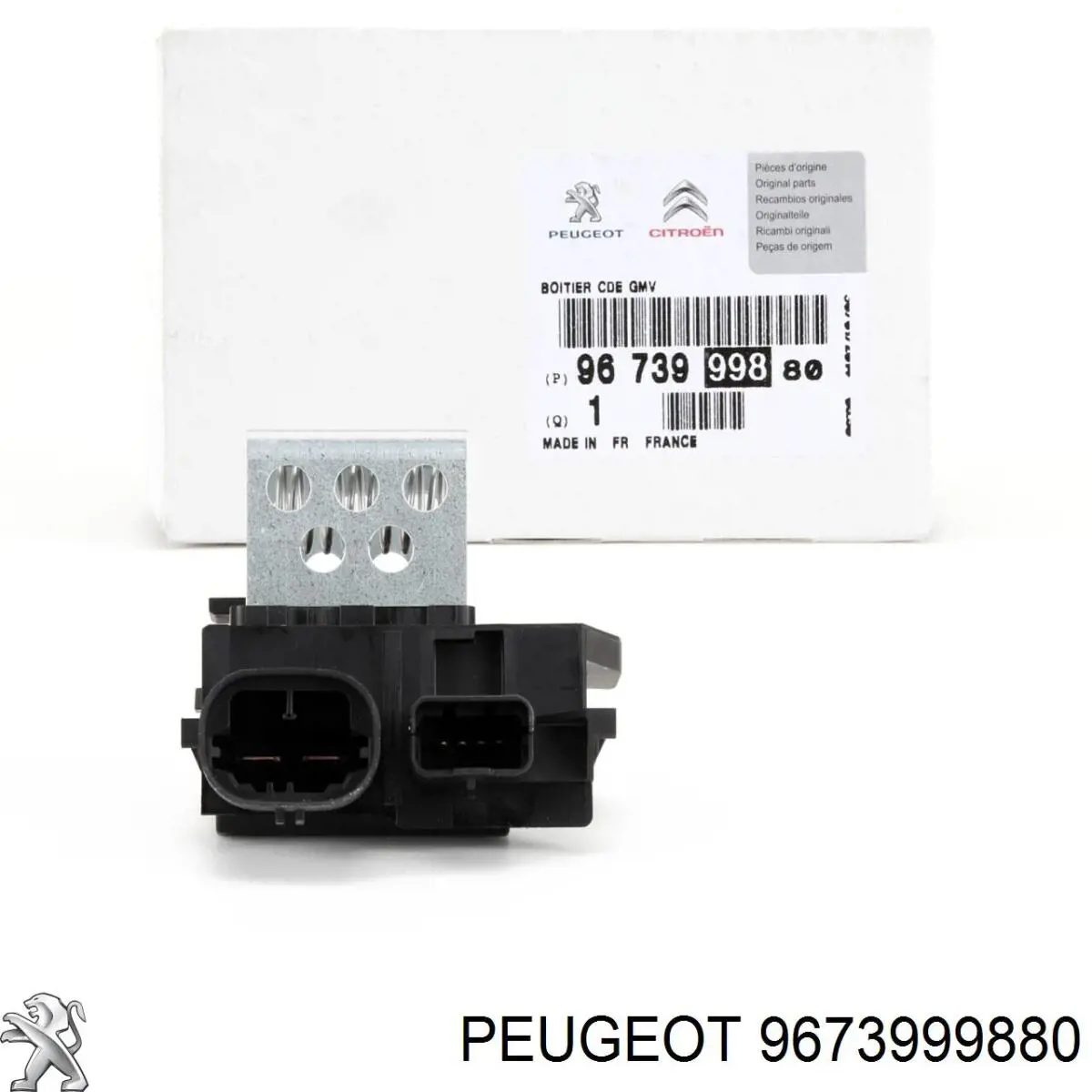 Regulator obrotów wentylatora (sterownik) Peugeot/Citroen 9673999880 cena, od 26,54 USD