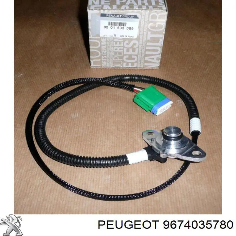 Do koszyka 9674035780 Peugeot/Citroen Czujnik ciśnienia oleju