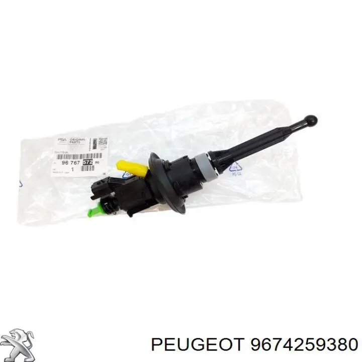 Cylinder sprzęgła główny Peugeot/Citroen 9674259380