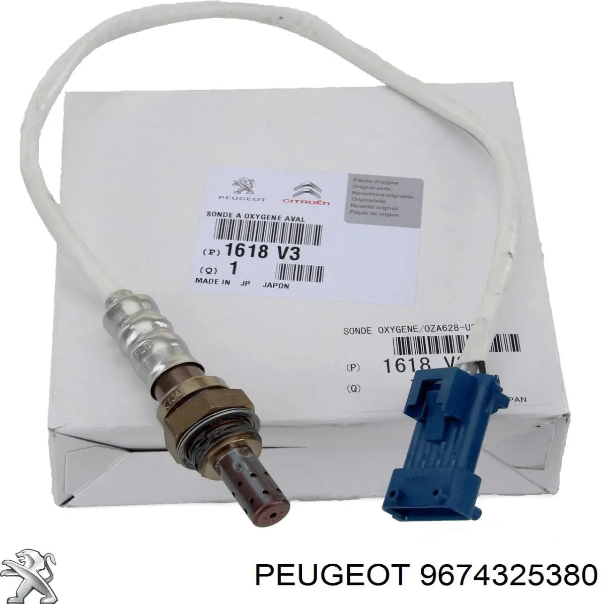 Poduszka mocowania tłumika 9674325380 Peugeot/Citroen
