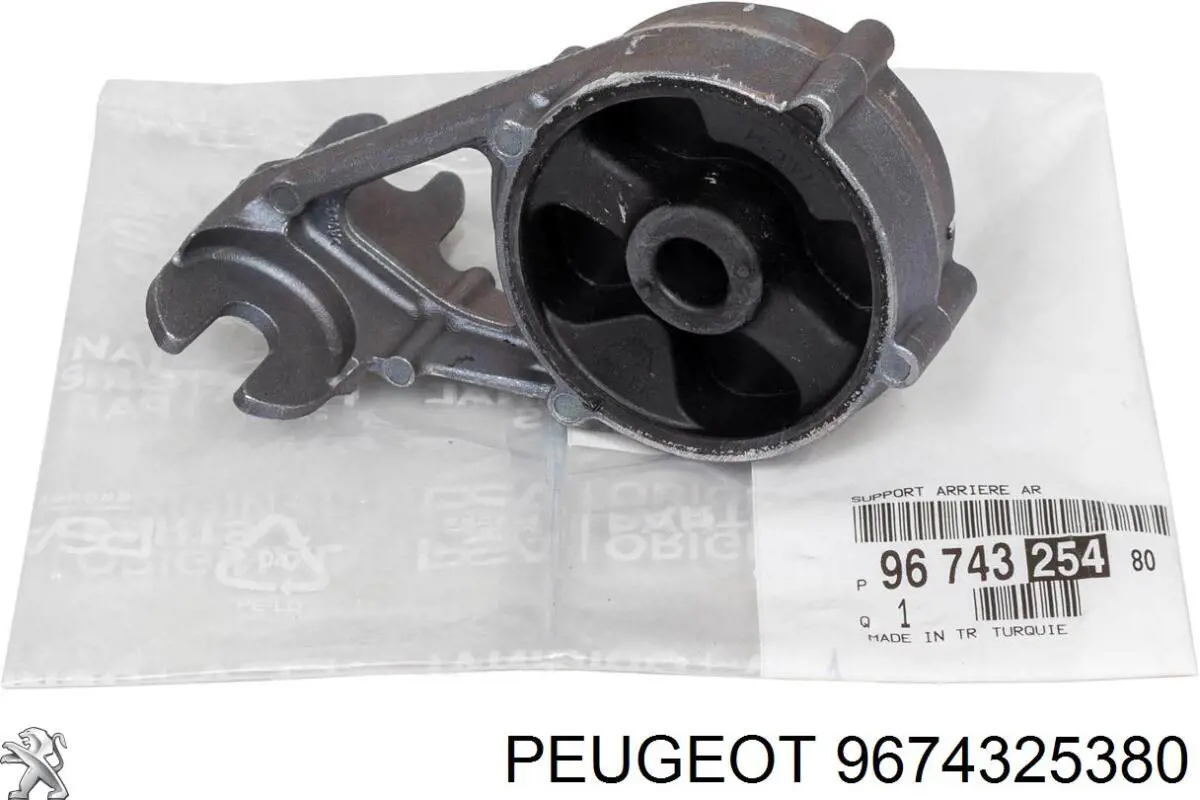 Poduszka mocowania tłumika Peugeot/Citroen 9674325380