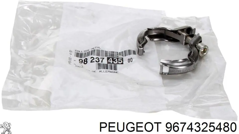 Poduszka mocowania tłumika do Peugeot 5008 II 