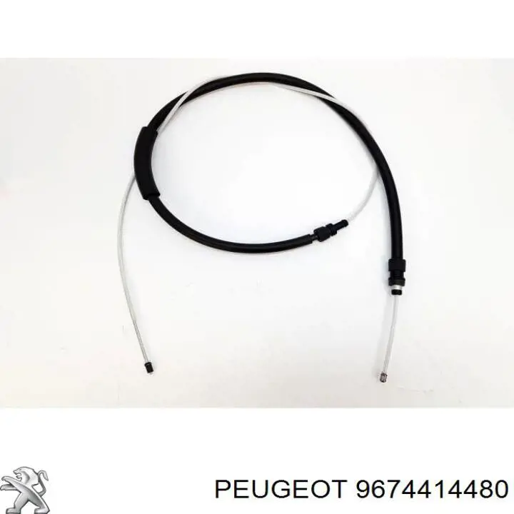 9674414480 Peugeot/Citroen Linka hamulca ręcznego tylna prawa/lewa