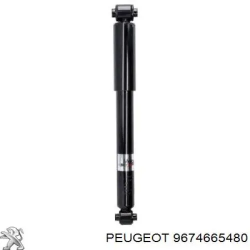 9674665480 Peugeot/Citroen Amortyzator tylny