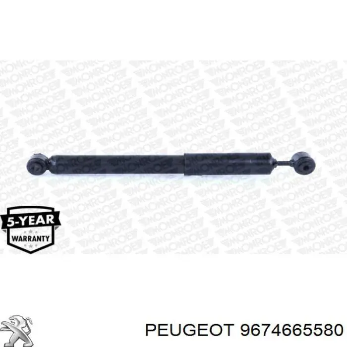 9674665580 Peugeot/Citroen Amortyzator tylny