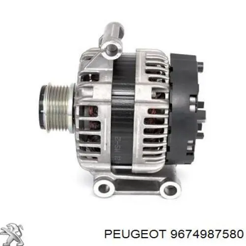Alternator 9674987580 Peugeot/Citroen