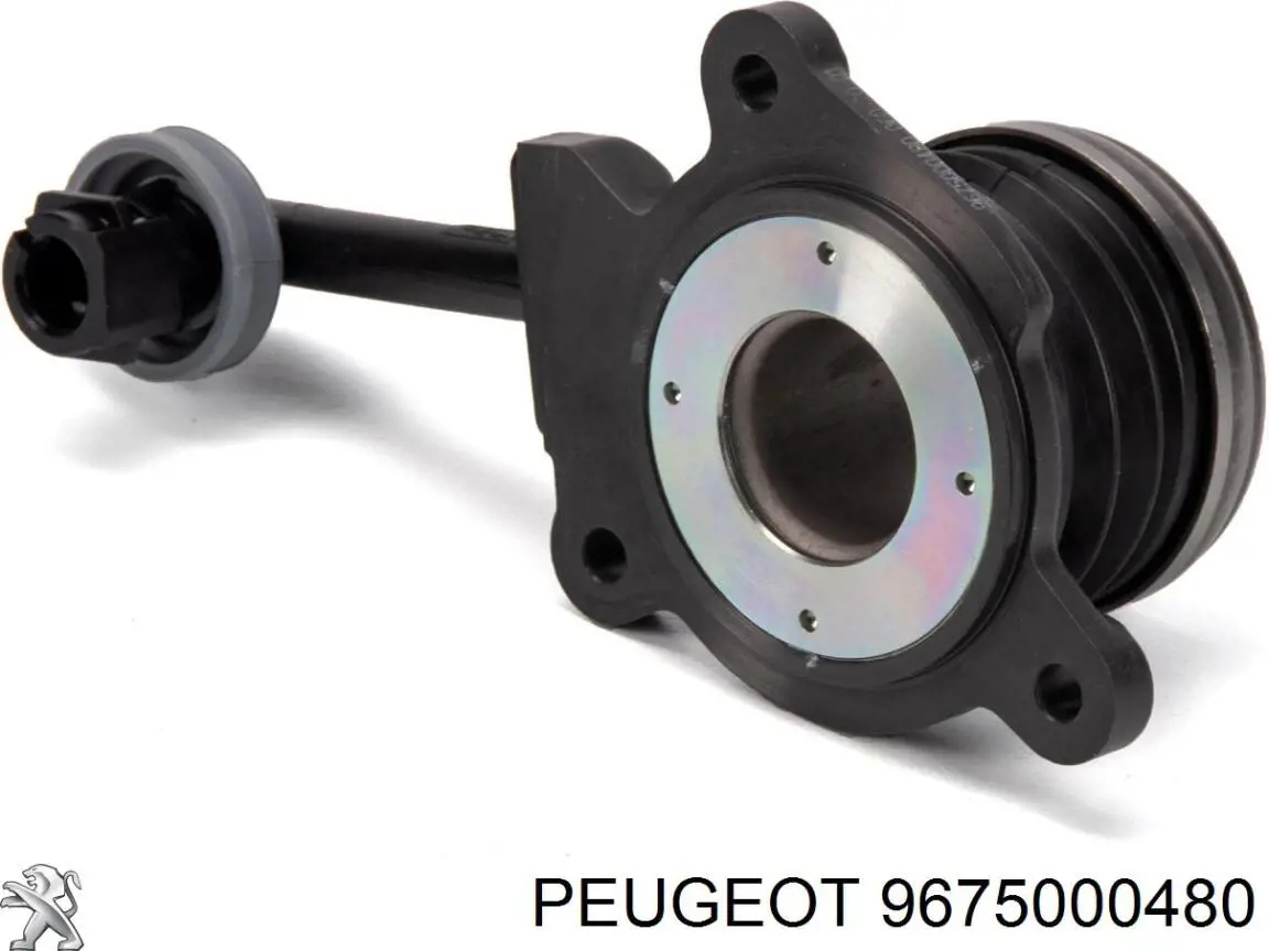 9675000480 Peugeot/Citroen Cylinder roboczy sprzęgła (wysprzęglik) w komplecie z łożyskiem wyciskowym
