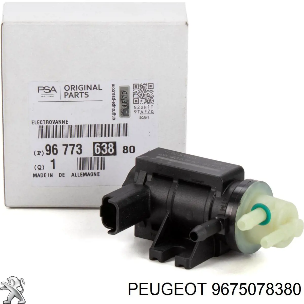 Poduszka mocowania tłumika Peugeot/Citroen 9675078380
