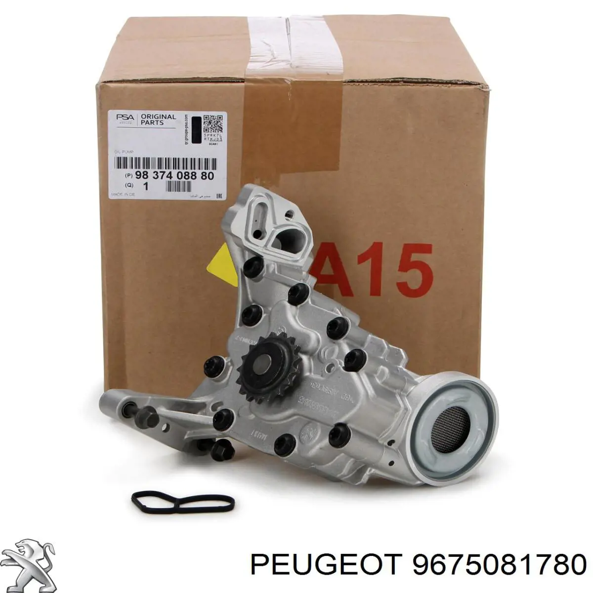 9675081780 Peugeot/Citroen Zawór elektromagnetyczny faz rozrządu