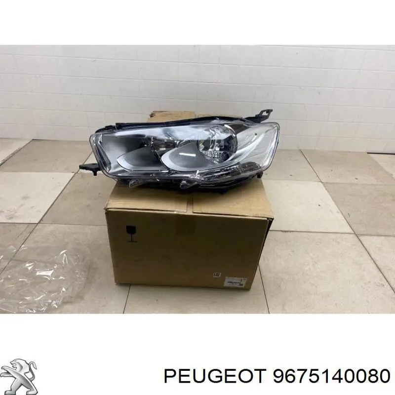 9675140080 Peugeot/Citroen Reflektor lewy