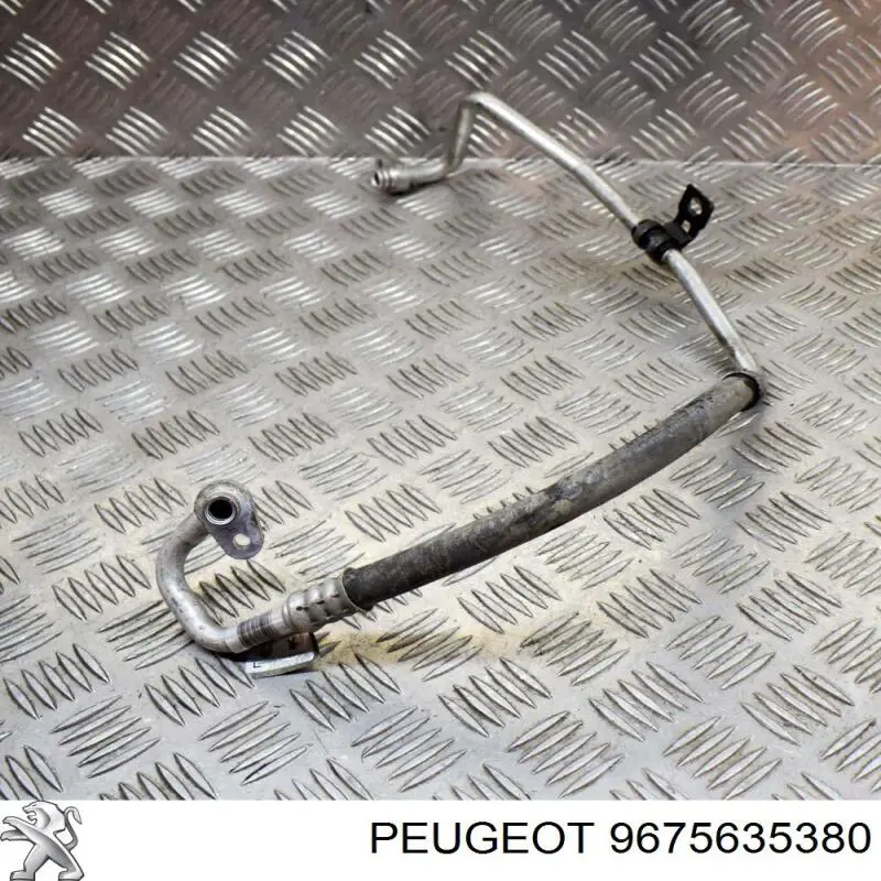 Przewód klimatyzacji, od sprężarki do chłodnicy 9675635380 Peugeot/Citroen