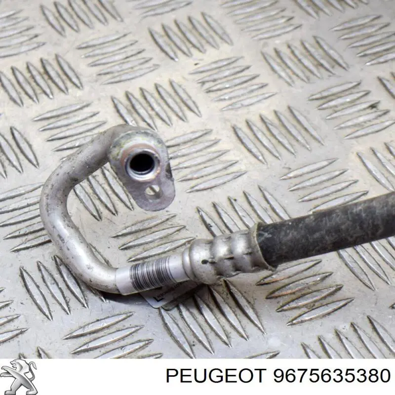 Do koszyka 9675635380 Peugeot/Citroen Przewód klimatyzacji, od sprężarki do chłodnicy